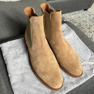 Thursday Boots Cavalier Chelsea boots in sandstone suede size 12